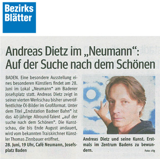Bezirksblätter Vorher